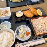 十割そば 柳生庵 - 長崎五島列島のアジは肉厚でおいしかった〜(o^^o)