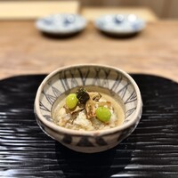 祇園 やま岸 - ☆先附 松茸飯むし