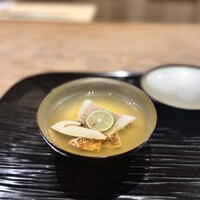 祇園 やま岸 - ☆椀物 鱧松茸