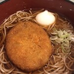 おくとね - コロッケそば＋温玉