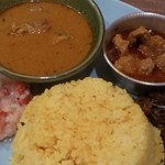 カレーや デッカオ - 本日の全種類カレー