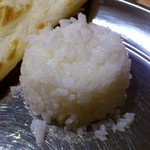 プルニマ - ASIAN DINING & BAR PURNIMA ＠西葛西 ナンの下に隠れていたジャポニカ米ご飯
