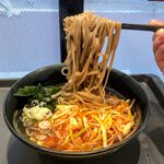 名代 富士そば - 麺リフト組合、めーーん！乱切り蕎麦