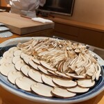 たきや - 仕込まれた松茸