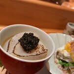 たきや - ホタテとキャビアのすり流し
