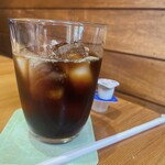 浦町珈琲店 - 食事に＋150円でつけられるアイスコーヒー
