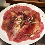 竹屋牛肉店 - 松阪肉。3枚。
