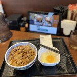 Yoshinoya - 牛丼並とたまご