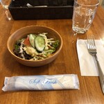 Kitchen Slow Time - セットのサラダ