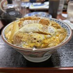 楽亭 - カツ丼普通盛り