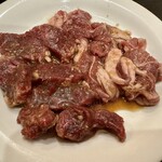 ノーベル焼肉 - 上ロース＆ラム肉