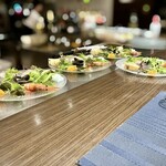 キャトルラパン - オードブル 提供前