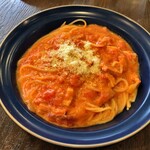 Le cafe W - オーロラソースのパスタ ランチ　900円