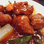 阿佐 - 酢豚　780円
      （木耳、玉葱、人参、ピーマン）