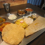 南インド家庭料理 カルナータカー - ランチAセット