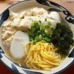 沖縄そばと島豆腐の店 まつばら家 - ゆし豆腐そば