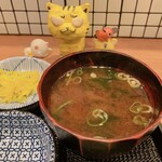 天ぷら酒場 ワカフク - 赤出汁