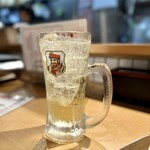 ライブ焼肉 てんぐ - ハイボール