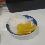 長浜ラーメン 一心亭 - 漬物2種♪