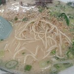 長浜ラーメン 一心亭 - 替玉後？わからんww