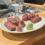 ライブ焼肉 てんぐ - 上ハラミ