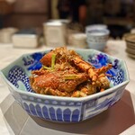 田中圭英 - 伊勢海老のXO醬炒め