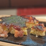 浅井 - 「豚肉玉」甘口ソースとふかふか生地で一気にペロリ