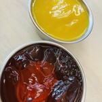 DEMEKIN - 紅茶ゼリー200円　みかんペースト300円