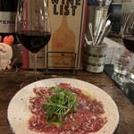 Wine no Ruisuke - 馬肉のカルパッチョ