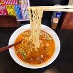 担々麺屋 - 平打ち縮れ麺✨