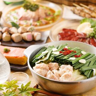 Special hot pot course from 3,280 yen