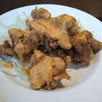 Chuugokuryouri Honron - 若鶏の唐揚げマスタードスース