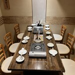 肉ト酒 八丁堀酒場 てっつい - 個室① 4〜6名様に最適です。