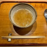 にかわ - 鶏スープ雑炊