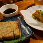 アイニティ - おつまみとお酒でお会計1,000円！
            ①じゃこ天(税込300円)
            ②麻辣揚げ春巻き(税込200円)
            お酒①INITY original シードル(税込500円)