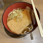 立ちそば処 鷹 - きつねうどん