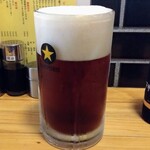 Taishuu Sakaba Bi-Toru - 生大を半分ほど飲んだら黒ビールを入れてハーフ＆ハーフ