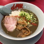 ラーメン山岡家 - 期間限定「鬼煮干しラーメン」950円