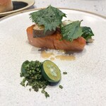 eos - マスノスケ、ハーブ味噌、シークワーサー