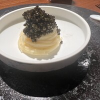 TACUBO - キャビアと白海老のカッペリーニ