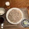 とおる蕎麦 - かけ蕎麦1.5倍　左上はおろし小鉢。