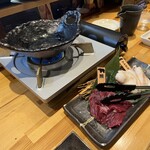 Kitashinchikokono - 熊とアナグマは陶板焼きで