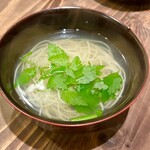乍旨司 - 鱧だしにゅうめん。