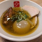 KITCHEN TAKANO - 特製鶏つけそば1300円