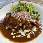 湘南パンケーキ - ステーキカリー