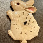 金田園 - 誰かがくれた手作りウサギ時計