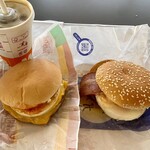 マクドナルド - 月見バーガー、エグチ（エッグチーズバーガー）、プレミアムローストアイスコーヒー