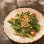 ボネラン - ハーブガーデンの有機野菜サラダ