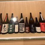 鮨桂太 - 日本酒メニュー
