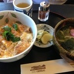 GENDAI - かつ丼セット＠９７０円